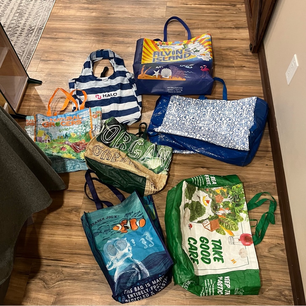 Reusable tote bag bundle